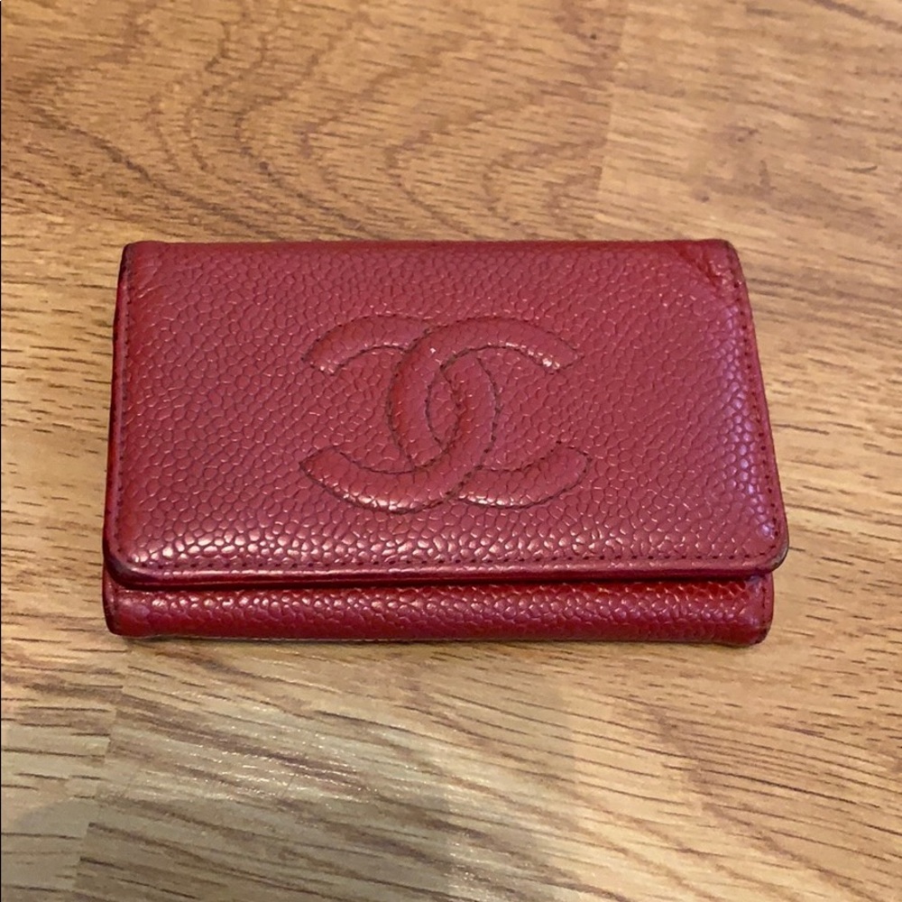 Authentic Chanel key holder